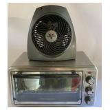 Hamilton Beach Toaster Oven, Vornado Fan
