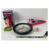 Sports Collection: Indians Bobblehead, Etc. * NBA