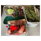 Christmas Decorations With Artificial Greenery
