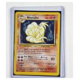 Pokemon Vintage Holographic Ninetales Card