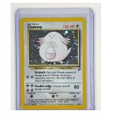 Pokemon Vintage Holographic Chansey Card