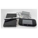 Nintendo Wii U Black Console with Black game pad,