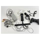 Nintendo Wii accessories: Power and AV cables,