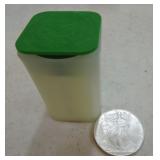 Roll of 20 - 2000 silver Eagles