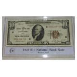 1929 $10 National Currency, The Federal