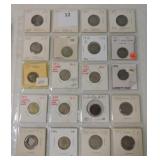 Page of 150 V nickels 1883-1912