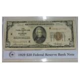 1929 $20 National Currency, The Federal