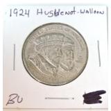 1924 Huguenot half BU