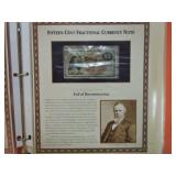 Lot of 4 Fractional notes and 1 - 5 cent