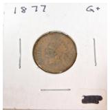 1877 Indian cent