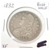 1832 Bust half XF