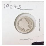 1903-S Barber dime