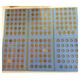 Lincoln cent album 1909-40 and 1941-58 AND
