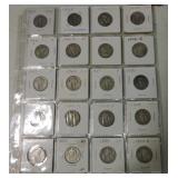 Page of 32 Standing Liberty, 4 Barber, and