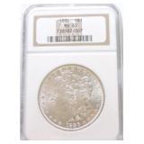 1886 Morgan NGC MS63