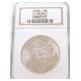 1888 Morgan NGC MS63
