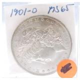 1901-O Morgan MS65
