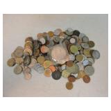 Lot of foreign coins