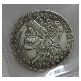 1878-CC Hobo Morgan dollar