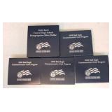 Lot of 5 commemoratives:2007 Little Rock proof