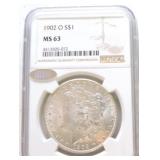 1902-O Morgan NGC MS63