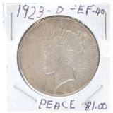 1923-D Peace EF