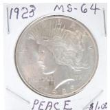 1923 Peace MS64
