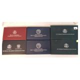 Lot of 6 commemoratives:  1999 Dolly Madison