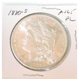 1880-S Morgan MS65PL