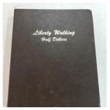 Walking Liberty half album 1916-47 with