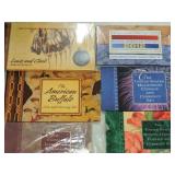 Lot of 8 US Mint Coin & Currency sets: