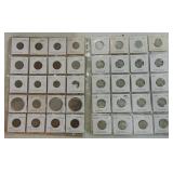 Lot of 80 foreign coins