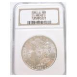 1881-S Morgan NGC MS63