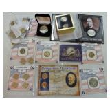 Lot of assorted US dollars, Ikes, SBA,
