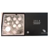 2014 Limited Edition US silver proof set