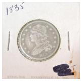 1835 Bust quarter