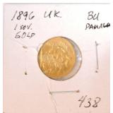1896 gold sovereign