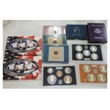 US coin lot: 1990 silver Eagle proof, 1982