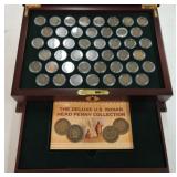 Deluxe US Indian head penny collection
