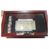 US dollar coin set with 78 Presidential dollars