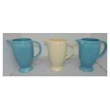 Vintage Fiesta lot of 3 coffee pot bases