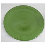 Vintage Fiesta 13" chop plate, dark green