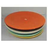 Vintage Fiesta 13" chop plate group,
