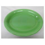 Vintage Fiesta oval platter, medium green