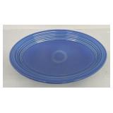 Fiesta Post 86 13 1/2" platter, sapphire