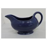 Vintage Fiesta sauce boat, cobalt