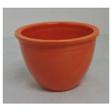 Vintage Fiesta #1 mixing bowl, red, inside