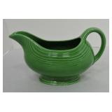 Vintage Fiesta sauce boat, medium green