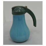 Vintage Fiesta syrup pitcher, turquoise