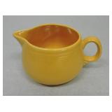 Vintage Fiesta individual creamer, yellow